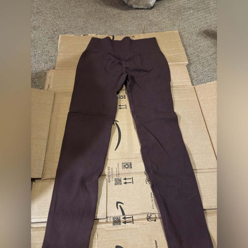 brown leggings